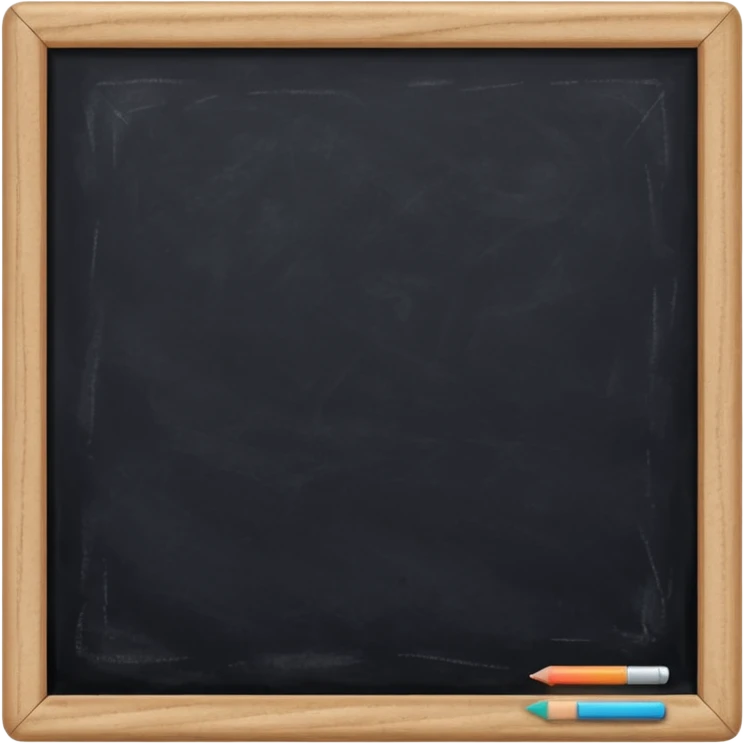 Chalkboard emoji