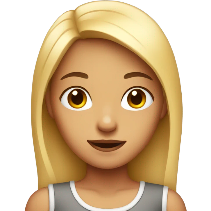 Girl in Half top emoji