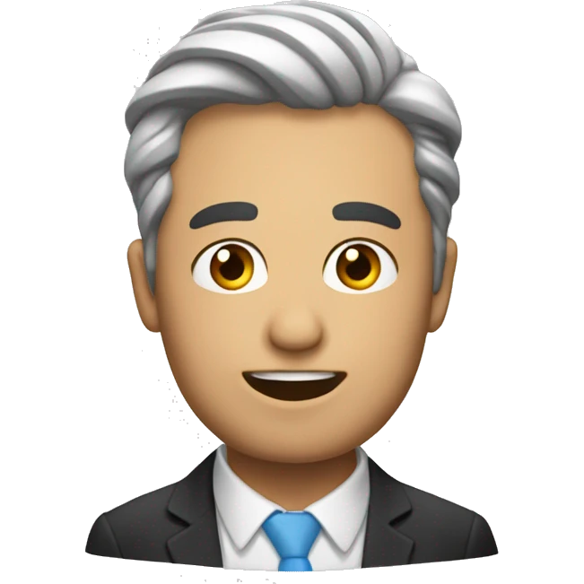 Un uomo con le corna emoji