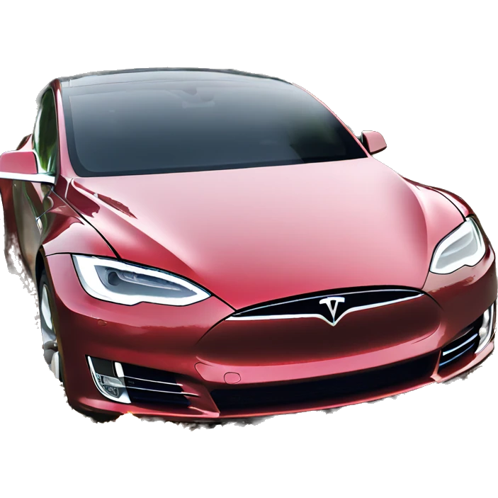 Tesla crashed emoji