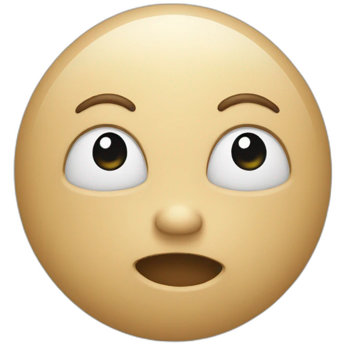 Head balloned with hands on it  emoji