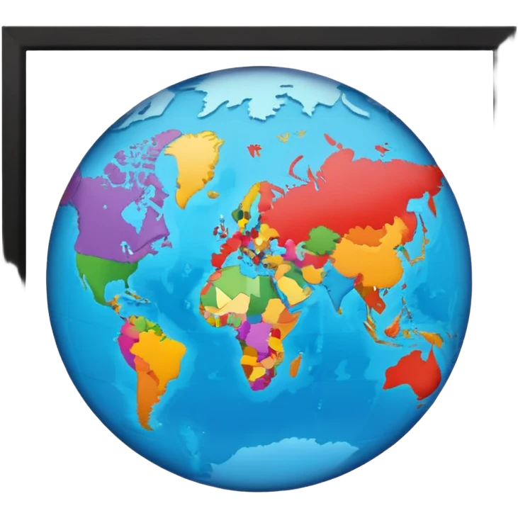 location marks  around the world emoji
