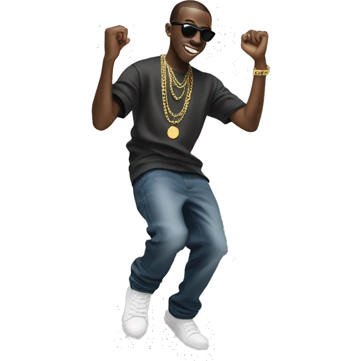 Bobby shmurda doing the money dance emoji