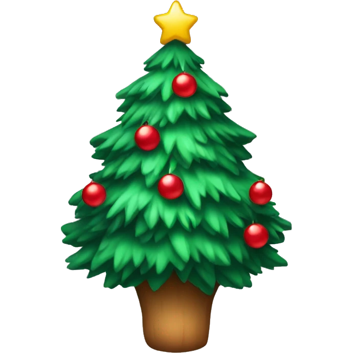 Cristmas tree emoji