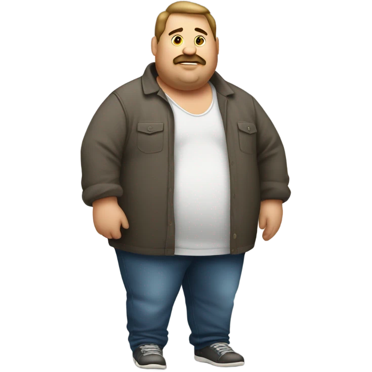 Fat Guy emoji