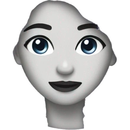 Lavender colored Glitter emoji