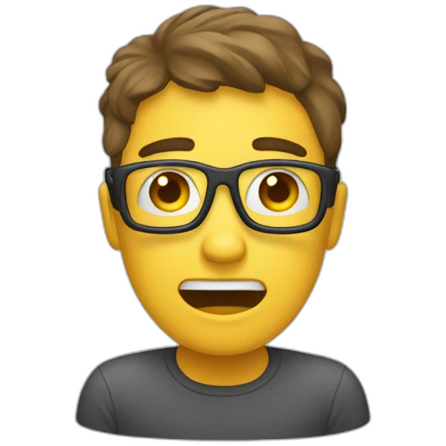 stressed ux designer emoji