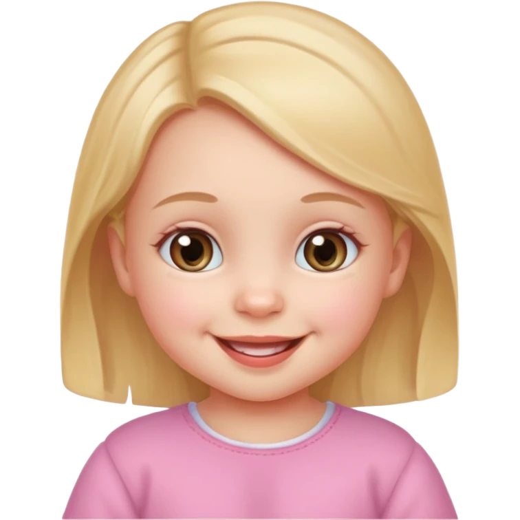 Baby girl emoji