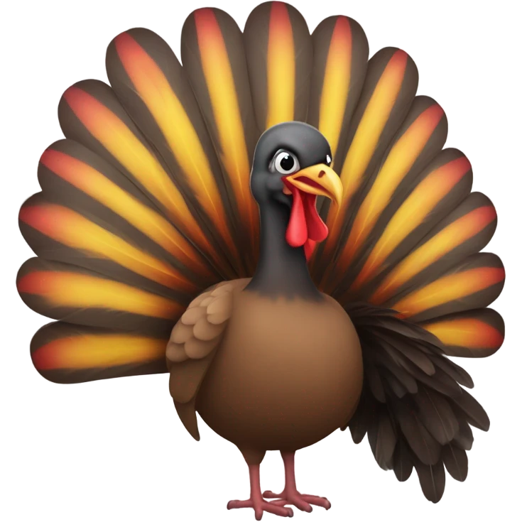 Turkey bird emoji
