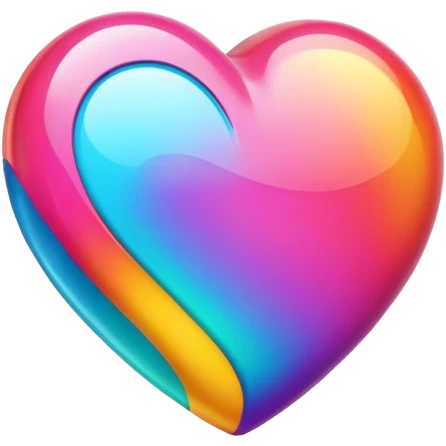 Colorful heart emoji
