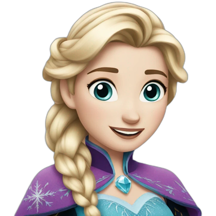 Anna princess frozen emoji