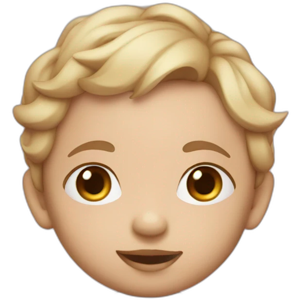 Un bebe qui joue emoji