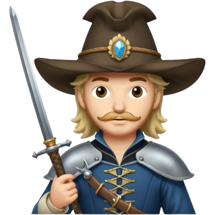 Musketeer emoji