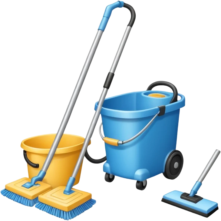 cleaning equipments emoji