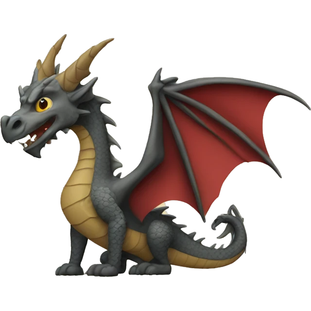 Medieval dragon emoji