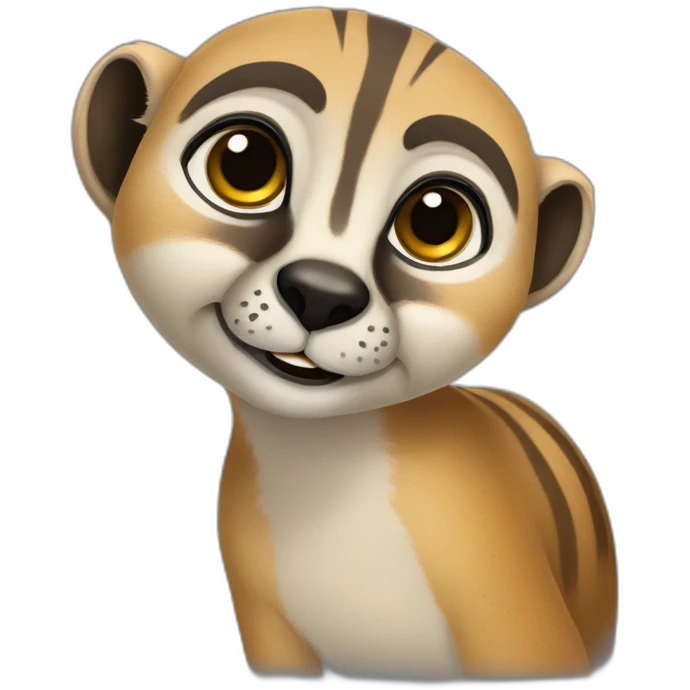 Suricate et ecureuil emoji