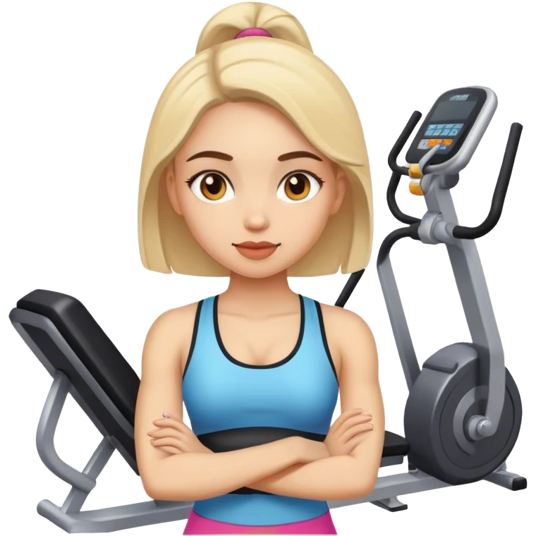 Gym girl emoji