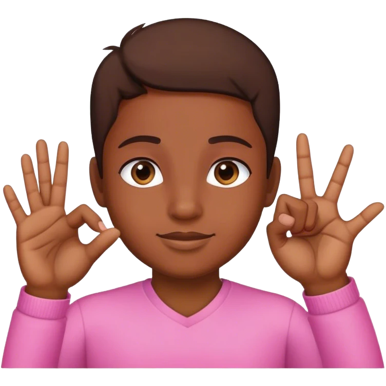 Pinky promise emoji