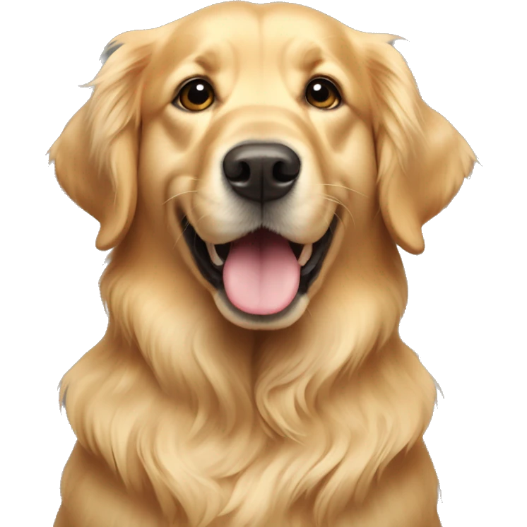 Golden retriever emoji