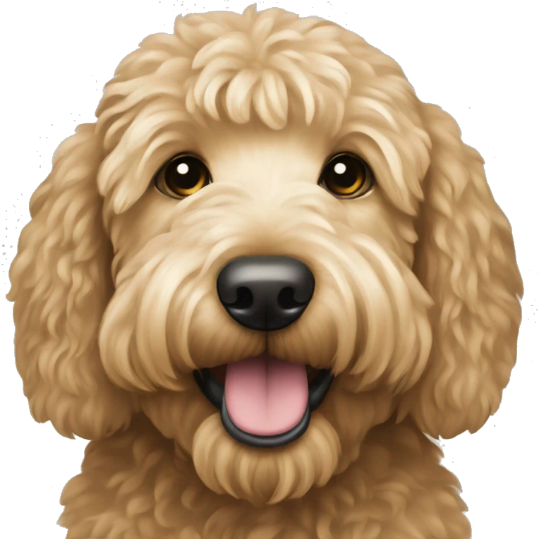 Goldendoodle emoji