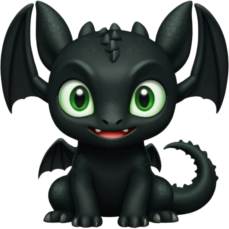 toothless make it cute emoji