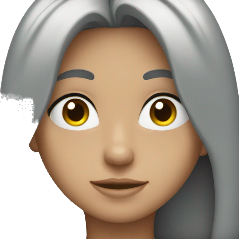 Corazón gris emoji