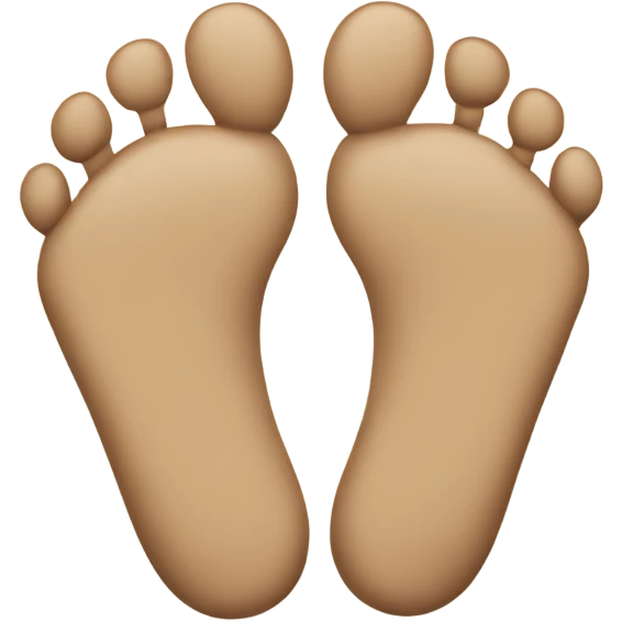 smiling feet emoji