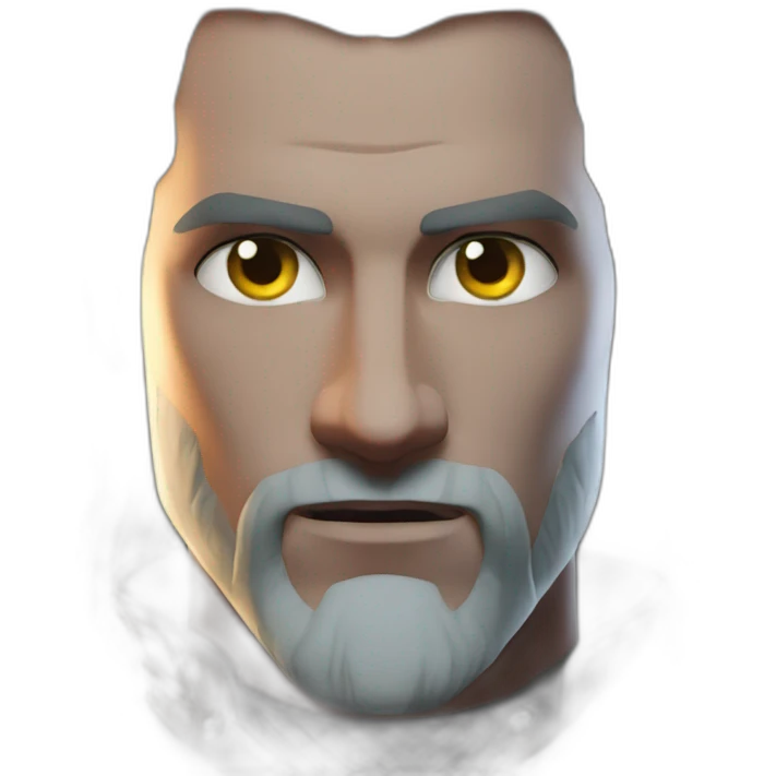 Witcher with gems emoji