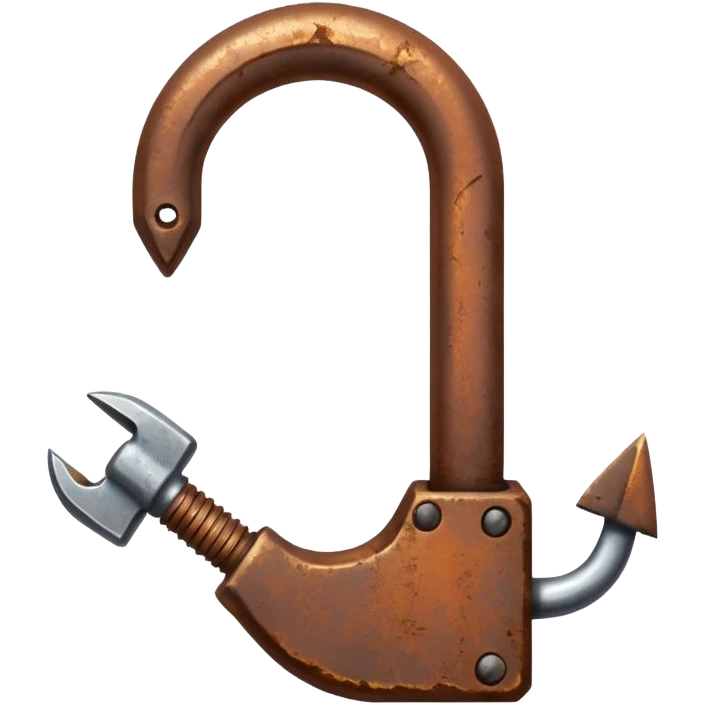 weak rusty hook emoji