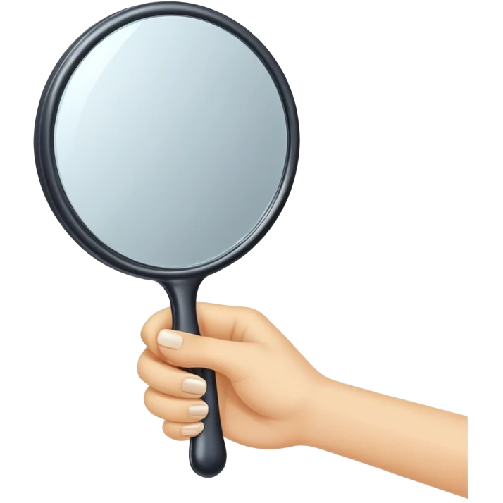 mirror handhold emoji