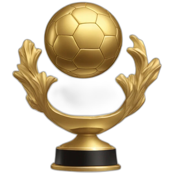 Trophée du Ballon d’or emoji