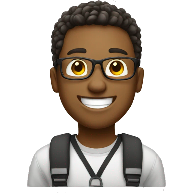 happy student emoji