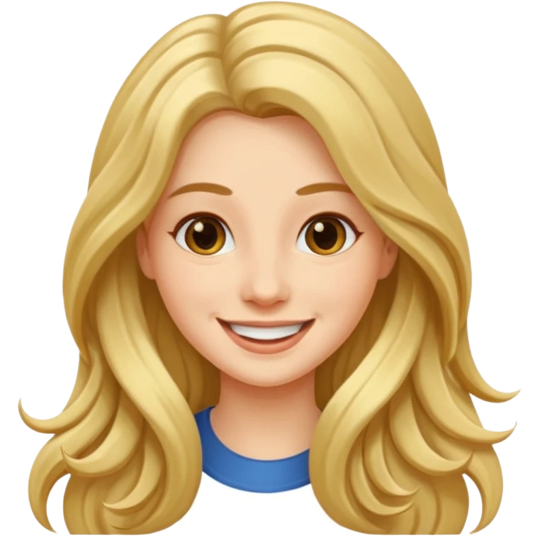 create a woman long hair  свч emoji