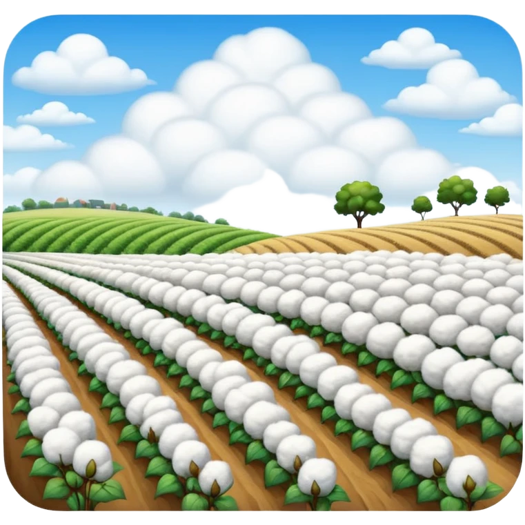 Cotton fields  emoji