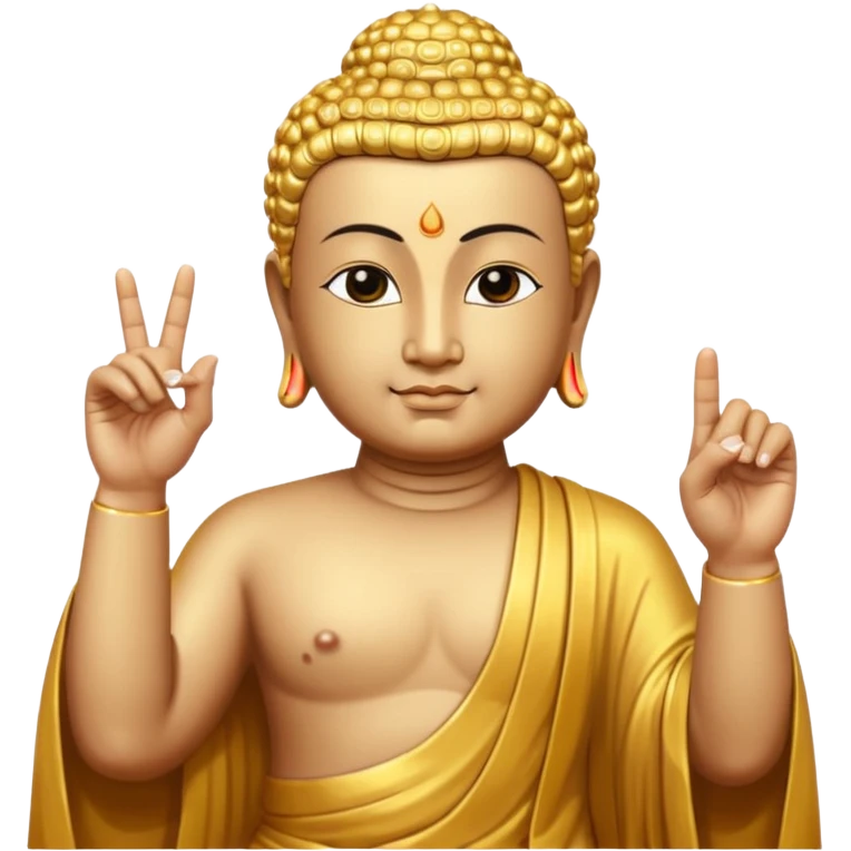 삿대질 하고 있는 부처 emoji