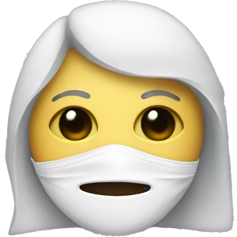 Someone wearing a mask  emoji