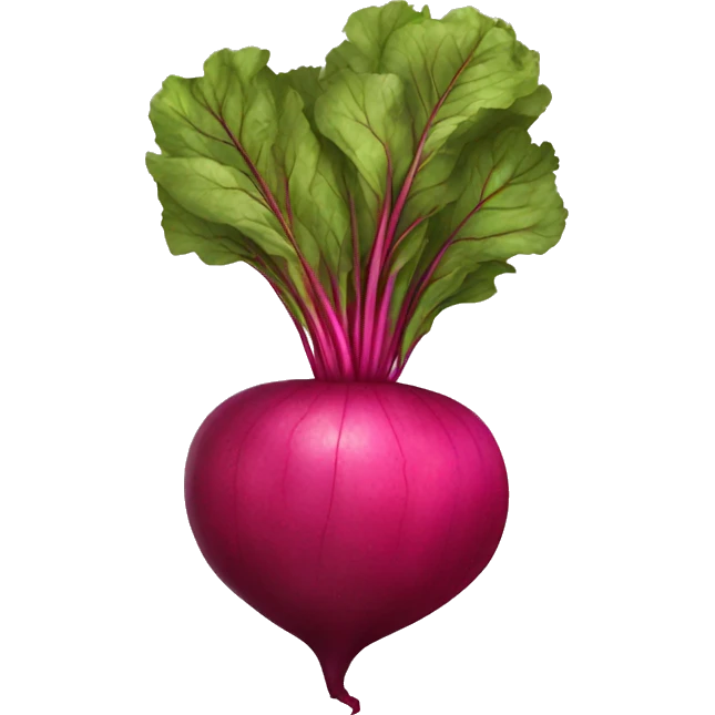 toon pink beet emoji