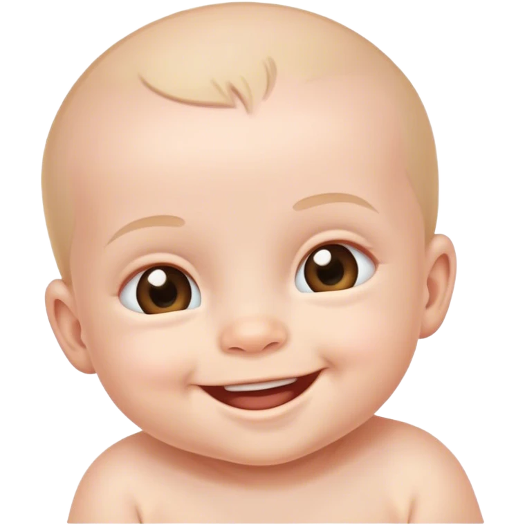newborn baby smiling emoji