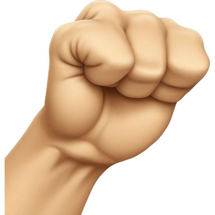 dancing fist, similar gesture to trump dancing emoji