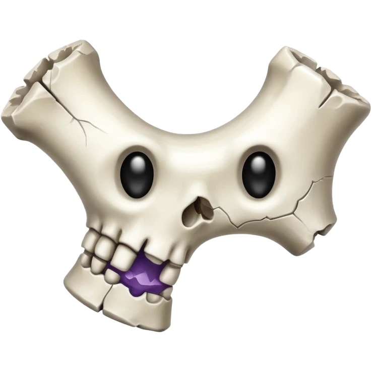 bone break emoji