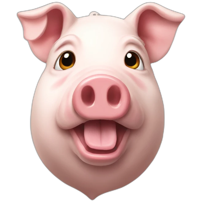 pint pig emoji