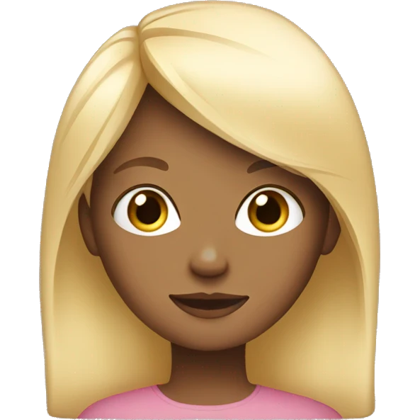 Blonde girl emoji