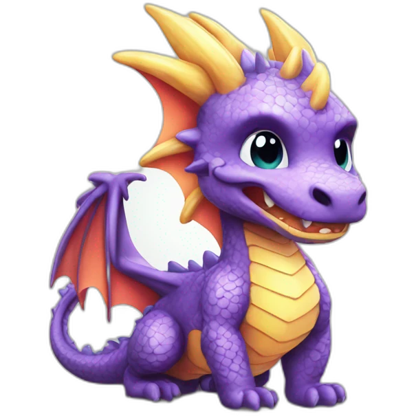 dragon cute CRISTAL emoji