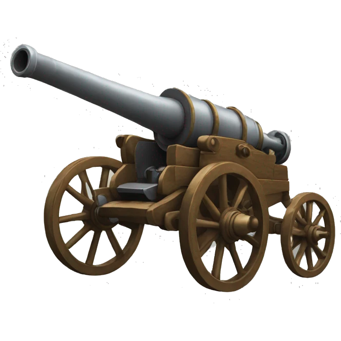 medieveal artillery canon emoji