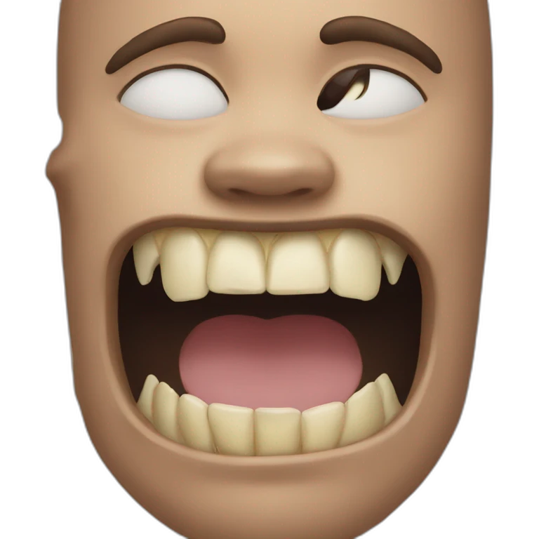 Grosse bite noir emoji