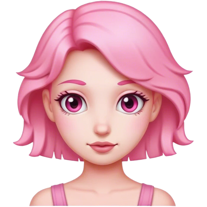 Pinky girl  emoji