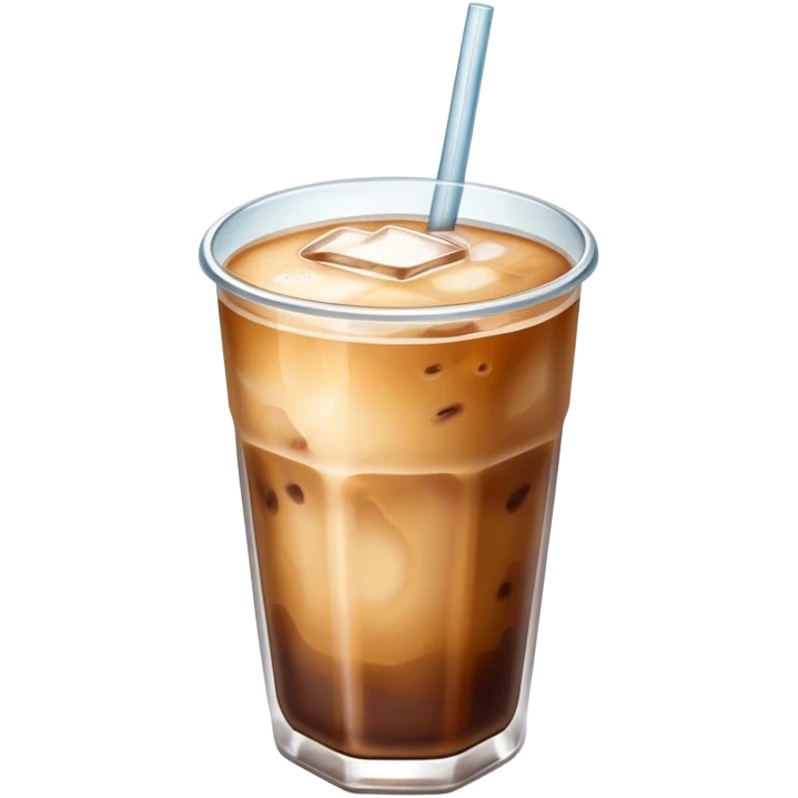 Iced coffee  emoji
