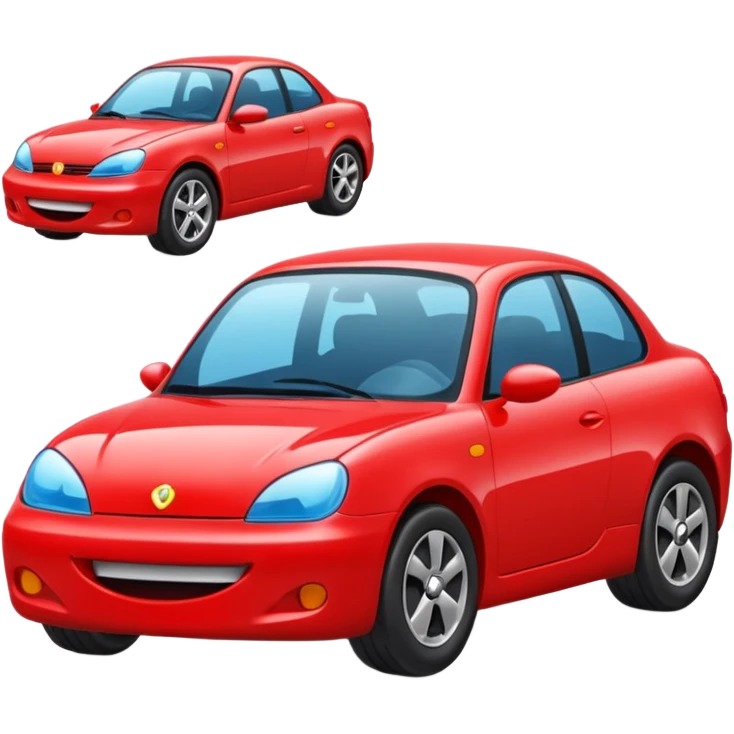 Crée un crique pour une voiture emoji