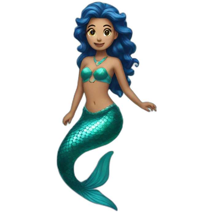 Mermaid marina emoji