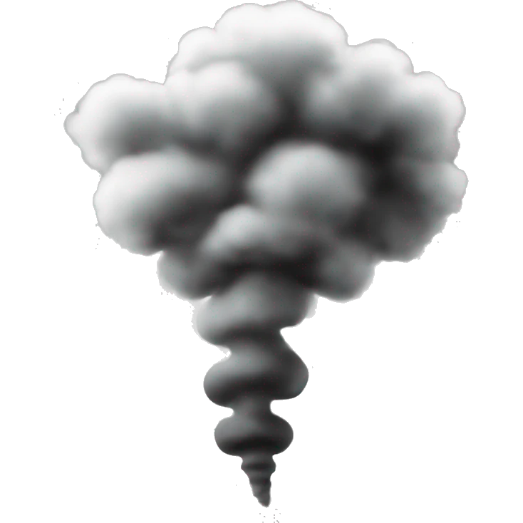 Exhaust smoke emission  emoji